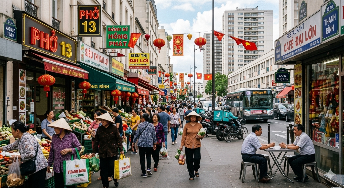 Le 13e arrondissement, capitale vietnamienne